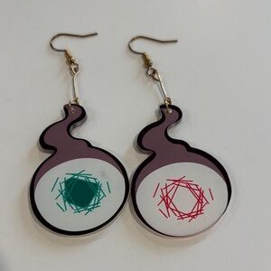 Colorful Abstract Earrings